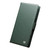 iPhone 17 Pro Max QIALINO Classics 3rd Genuine Leather Phone Case - Cyan