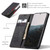 OnePlus 15 CaseMe 013 Multifunctional Horizontal Flip Leather Phone Case - Black