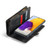 CaseMe-008 Samaung Galaxy A30S／A50S／A50 Detachable Multifunctional Flip Leather Case  - Black
