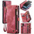 CaseMe-008 Samaung Galaxy A30S／A50S／A50 Detachable Multifunctional Flip Leather Case  - Red