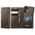 Samsung Galaxy A13 5G CaseMe C49 Magnetic RFID Blocking Detachable Wallet Leather Phone Case - Coffee