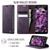 Samsung Galaxy A15 5G CaseMe 033 Calf Leather Lining Microfibre RFID Blocking Phone Case - Purple
