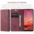 Samsung Galaxy A17 5G CaseMe 013 Multifunctional Horizontal Flip Leather Phone Case - Red