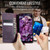 Samsung Galaxy A50s / A30s CaseMe 033 Calf Leather Lining Microfibre RFID Blocking Phone Case - Purple