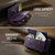 Samsung Galaxy A52 CaseMe C39 RFID Blocking Zipper Wallet Leather Phone Case with Crossbody Strap - Purple