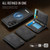 Samsung Galaxy A54 5G CaseMe Me80 Series Detachable Wallet Magnetic RFID Vegan Leather Phone Case - Black