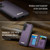 Samsung Galaxy A56 5G CaseMe Me80 Series Detachable Wallet Magnetic RFID Vegan Leather Phone Case - Purple