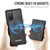 Samsung Galaxy S20 5G CaseMe Me80 Series Detachable Wallet Magnetic RFID Vegan Leather Phone Case - Black