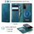 Samsung Galaxy S20 CaseMe C49 Magnetic RFID Blocking Detachable Wallet Leather Phone Case - Green