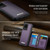 Samsung Galaxy S20 Ultra 5G CaseMe Me80 Series Detachable Wallet Magnetic RFID Vegan Leather Phone Case - Purple