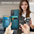 Samsung Galaxy S20+ 5G CaseMe Me80 Series Detachable Wallet Magnetic RFID Vegan Leather Phone Case - Green