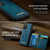 Samsung Galaxy S20+ 5G CaseMe Me80 Series Detachable Wallet Magnetic RFID Vegan Leather Phone Case - Green