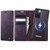 Samsung Galaxy S20+ CaseMe C49 Magnetic RFID Blocking Detachable Wallet Leather Phone Case - Purple