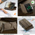 Samsung Galaxy S23 Ultra 5G CaseMe C39 RFID Blocking Zipper Wallet Leather Phone Case with Crossbody Strap - Coffee