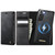 Samsung Galaxy S21+ 5G CaseMe C49 Magnetic RFID Blocking Detachable Wallet Leather Phone Case - Black