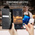 Samsung Galaxy S21 Ultra 5G CaseMe 033 Calf Leather Lining Microfibre RFID Blocking Phone Case - Black