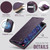 Samsung Galaxy S22 Ultra 5G CaseMe C49 Magnetic RFID Blocking Detachable Wallet Leather Phone Case - Purple