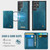Samsung Galaxy S22 Ultra 5G CaseMe Me80 Series Detachable Wallet Magnetic RFID Vegan Leather Phone Case - Green