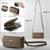 Samsung Galaxy S23 5G CaseMe C39 RFID Blocking Zipper Wallet Leather Phone Case with Crossbody Strap - Coffee