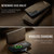 Samsung Galaxy S23 5G CaseMe C49 Magnetic RFID Blocking Detachable Wallet Leather Phone Case - Coffee