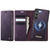 Samsung Galaxy S23 5G CaseMe C49 Magnetic RFID Blocking Detachable Wallet Leather Phone Case - Purple