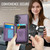 Samsung Galaxy S23 FE 5G CaseMe Me80 Series Detachable Wallet Magnetic RFID Vegan Leather Phone Case - Purple