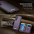 Samsung Galaxy S23 FE 5G CaseMe Me80 Series Detachable Wallet Magnetic RFID Vegan Leather Phone Case - Purple