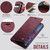 Samsung Galaxy S23+ 5G CaseMe 033 Calf Leather Lining Microfibre RFID Blocking Phone Case - Red
