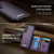 Samsung Galaxy S24 FE 5G CaseMe Me80 Series Detachable Wallet Magnetic RFID Vegan Leather Phone Case - Purple