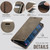 Samsung Galaxy S23 FE 5G CaseMe 033 Calf Leather Lining Microfibre RFID Blocking Phone Case - Coffee