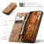 Samsung Galaxy S26 5G CaseMe 013 Multifunctional Horizontal Flip Leather Phone Case - Brown