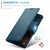Samsung Galaxy S26 5G CaseMe 023 Butterfly Buckle Litchi Texture RFID Anti-theft Leather Phone Case - Blue