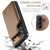 Samsung Galaxy S26 5G CaseMe C22 Card Slots Holder RFID Anti-theft Phone Case - Brown