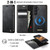 Samsung Galaxy S26 5G CaseMe C49 Magnetic RFID Blocking Detachable Wallet Leather Phone Case - Black