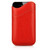 Beyza Red ID Slim Leather Case for Apple iPhone 4 / 4S