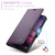 Samsung Galaxy S26+ 5G CaseMe 023 Butterfly Buckle Litchi Texture RFID Anti-theft Leather Phone Case - Purple