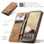 Google Pixel 10a CaseMe 013 Multifunctional Horizontal Flip Leather Phone Case - Brown
