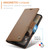 Google Pixel 10a CaseMe 023 Butterfly Buckle Litchi Texture RFID Anti-theft Leather Phone Case - Brown