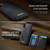 iPhone 11 CaseMe Me80 Series Detachable Wallet Magnetic RFID Vegan Leather Phone Case - Black
