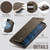 iPhone 11 Pro CaseMe C49 MagSafe RFID Blocking Detachable Wallet Leather Phone Case - Coffee