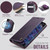 iPhone 11 Pro CaseMe C49 MagSafe RFID Blocking Detachable Wallet Leather Phone Case - Purple