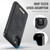 iPhone 11 Pro CaseMe Me80 Series Detachable Wallet Magnetic RFID Vegan Leather Phone Case - Black