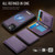 iPhone 11 Pro Max CaseMe Me80 Series Detachable Wallet Magnetic RFID Vegan Leather Phone Case - Purple