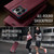 iPhone 12 / 12 Pro CaseMe 033 Calf Leather Lining Microfibre RFID Blocking Phone Case - Red