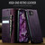 iPhone 12 mini CaseMe 033 Calf Leather Lining Microfibre RFID Blocking Phone Case - Purple