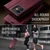 iPhone 12 mini CaseMe 033 Calf Leather Lining Microfibre RFID Blocking Phone Case - Red
