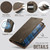 iPhone 12 Pro Max CaseMe C49 MagSafe RFID Blocking Detachable Wallet Leather Phone Case - Coffee