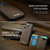 iPhone 14 Pro Max CaseMe Me80 Series Detachable Wallet Magnetic RFID Vegan Leather Phone Case - Coffee