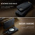 iPhone 15 Plus /14 Plus CaseMe C49 MagSafe RFID Blocking Detachable Wallet Leather Phone Case - Black