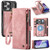 iPhone 17 Pro CaseMe 008 Detachable Multifunctional Leather Phone Case - Pink